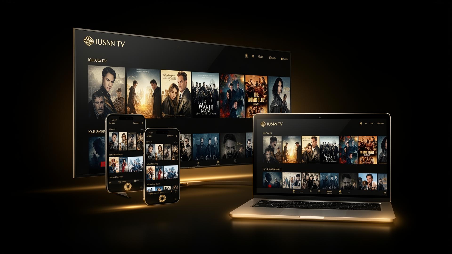 Streaming on Smart TV, phone, tablet and laptop